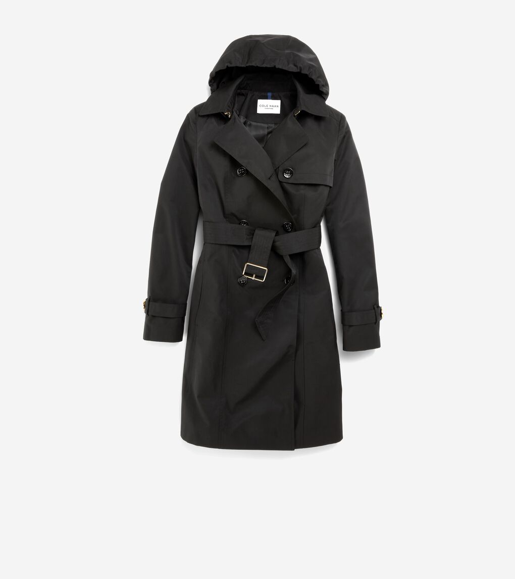 HOODED TRENCH